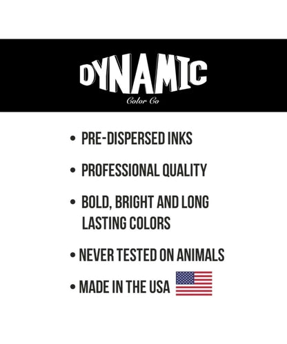 Dynamic Tattoo Ink Vintage 1oz Color Set